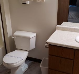 Sanitized Bathrooms